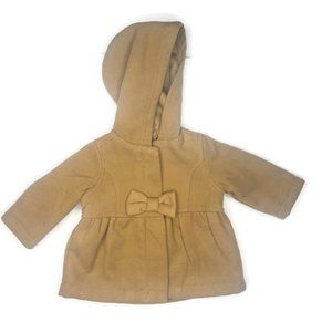 "NWOT" Old Navy Coat. 0-3 Months. Tan.